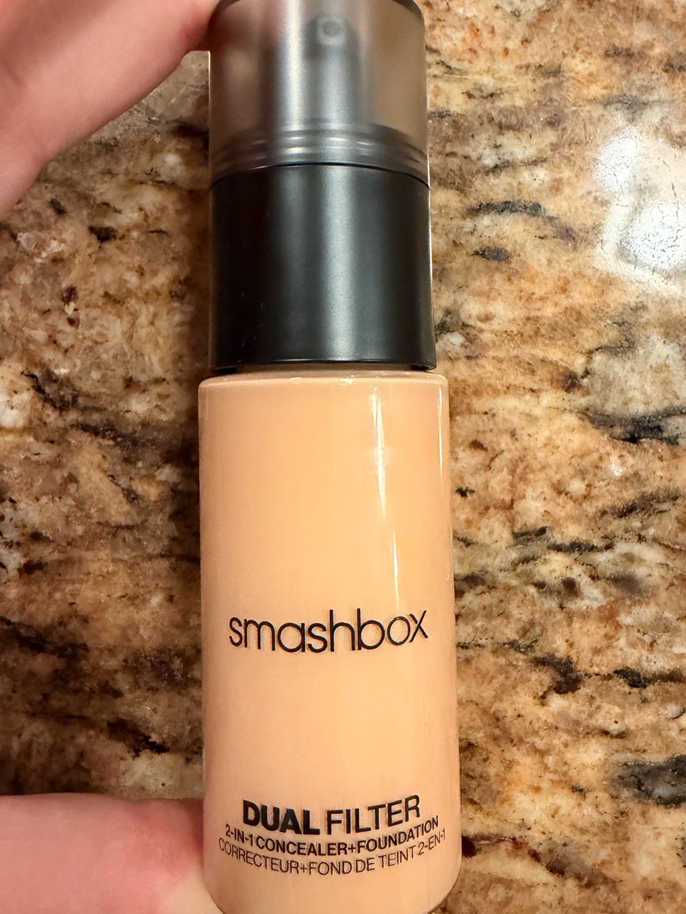 Smashbox Dual Filter 2-in-1 Concealer + Foundation Fair Light 6 Warm NEW .8 oz